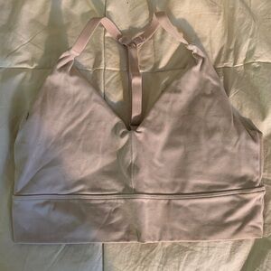 Alphalete Light Pink Wash Sports Bra